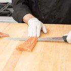 Victorinox 5 4623 30 12  Slicing salmon Knife With Granton Edge   Fibrox Handle
