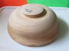 Vintage Maybe Hand Turned Oval And Round Wood Wooden  Bowl Primitive Handmade