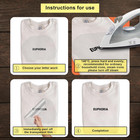 30 Sheets Iron On Letters For Clothing - Heat Transfer Vinyl Fabric Iron On L   
