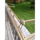 Bronze Brass Fire Place Fender Surround Art Nouveau Mantle Ornate Abt 51x13 5x6