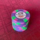 10 Qty Paulson Th c Pharaoh s Club Casino Poker Chips  500 Denomination New