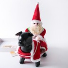 Dog Christmas Costume Christmas Pet Clothes Riding Pet Santa Claus Astonishing