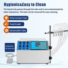 300w Six Heads Semi Automatic Liquid Filling Machine Oil Cosmetic Filler 5000ml