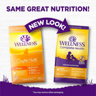 Wellness Complete Health Puppy Dry Dog Food  Wholesome Grains  Natural  Chicken 
