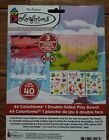 Green Monsters Lg Colorforms Fun Pack Game Sticker Story Adventure Play Se