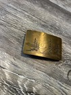 Vtgampersand Brass Belt Buckle Kalamazoo Michigan