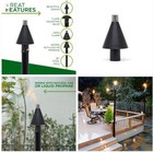 Big Kahuna Outdoor Gas Torch Tiki Style Black