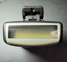 Motorola Flex Vintage Black Beeper Pager With Belt Clip Tested Working