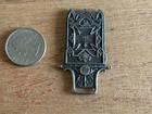 St Omer Commandery Watch Fob Knights Templar Boston 1913 St Johns Day Dover Vtg