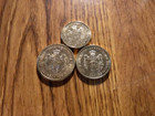 Serbia 3 Coin Set 2023 1  2  5 Dinara Uncirulated Three Coins  t565 