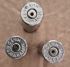 Vintage Lot Of 3 Rea Railway Express Agency Promo 45 Cal Non Firing Bullets