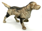 Vintage Cast Iron English Setter Bird Dog Door Stop Decor 14 5 