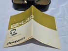 Pioneer Se-l40 Vintage Stereo Headphones Brass And Leather W case Not Tested