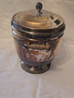 Vintage Mid-century Silver-plated Insulated Ice Bucket  Epc On Copper  Scalloped