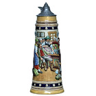J w  Remy Beer Stein 842   2 5 L Germany Antique Ca 1920