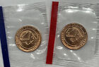 P   D Us Treasury Brass Mint Token Set In Mint Cello With Free Shipping