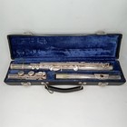 Vintage 1950s Gemeinhardt 2sp Silver Plated Flute With Case Signed New Arrival