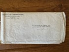 1938 Plymouth Owners Packet For Cars Accepted At The Factory