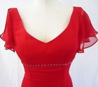 New Jordan Bridesmaids Women Dress Evening Gown Prom Weddings Sz 1   199 Red