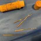 Boye Needles  4  Service New Royal -old Style  10 40-100 Lot Of 4 Sewing