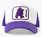 Mcdonalds Grimace Patch Purple Trucker Cap Hat - New