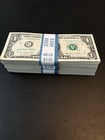 2 Packs Of 100   1  One Dollar Bills - Uncirculated Nonsequential - 2021
