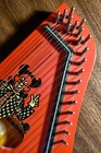 Musima Table Harp  20-strings  Made In Markneukirchen  Germany  1970s