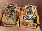 2 Boxes 1988 Topps Football Empty Wax Pack Display Joe Montana Herschel Walker