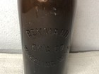 Antique Reymann Brewing Co  Wheeling Wva  Amber Glass Beer Bottle Wv