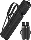 Pool Cue Case  Pool Stick Case 4x5 With Multiple Pockets Holds 4 Butts 5 Shaf   