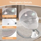 Electric Baby Swing For Infants To Toddler Portable Infant Swing Remote Control