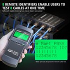 Network Lan Cable Tester Wire Length Tester 8 Remote Units For  Rj45