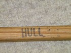 Vintage New Bobby Hull Autographed Northland Hockey Stick With Curved Blade jsa
