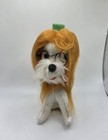 Vintage Smoking Lion Dog Stuffed Animal