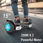 Commugo K3 Adults Off Road 6 5  Hoverboard Bluetooth 220 Lb Weight Limit Ul2272