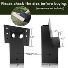 Elevator Bracket  Deer Stand Brackets 4x4  Deer Blind Bracket With Powder Coatin