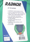 Radnor 23  Fr Welding Sleeves Pair Green Flame Retardant 3 4  Elastic Ends 9oz