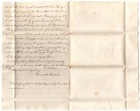 Antique 1864 Civil War Era Handwritten Letter Chester Mills  Freinds Dead Or War