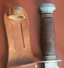 Rare Barely Used Wwii Pal Rh-36 Combat Knife W leather Sheath Usa