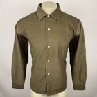 Nos Vintage Sire Shirt Corduroy Mens 50s 60s Made In Japan Rockabilly Mcm Large