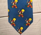 Disney Mickey   Co Vintage Balancine Blue Tie Works Gunfighter Cowboy Mickey