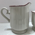 Vintage Mikasa Country Classics Roseland Japan Ks151 Creamer   Sugar Set