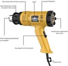 1800w Heat Gun Hot Air Adjustable Temperature Control 4 Nozzles Tool 140    1112   