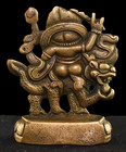 Tibetan Buddhist Deity Sita Jambhala Bronze Statuette