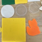 Perler Fuse Beads Loose Lot For Kids Crafts 16 Bead Design Boards   Loose Beads