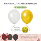 Gold Balloon Column Kit 2pc Confetti Balloons Tower Decor