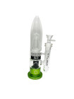 Green 10   50 Caliber Glass Hookah Water Pipe Bong Smooth Hits American Made New