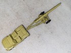 Marx Desert Fox Playset Olive Green Jeep And Gun