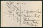 Angola Lobito Avenue Africa Postcard With Stamp Postmark Original Old 1910s