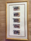 Wilt West Magic Baylor Kareemlakers Legends Signed Lithograph 36x44 Jsa Loa